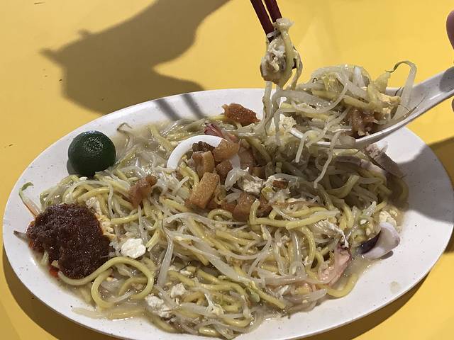 乌桥头大牌50炒福建虾面