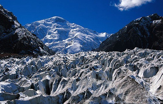 新疆托木尔峰自然保护区旅游景点图片