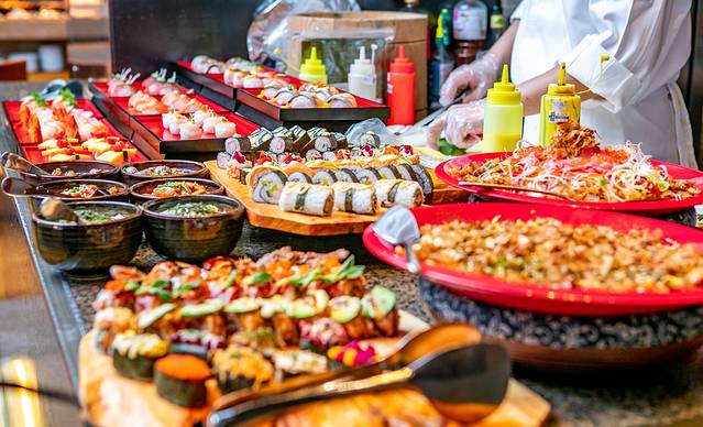 中天凯悦酒店自助餐厅