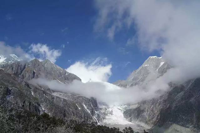 海螺沟冰川森林公园-冰川观景台