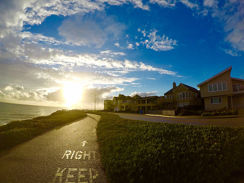 Lighthouse Field State Beach海滩旅游景点图片