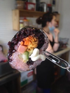 仙米仙韩式紫菜包饭的图片