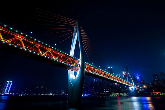 东水门长江大桥旅游景点图片