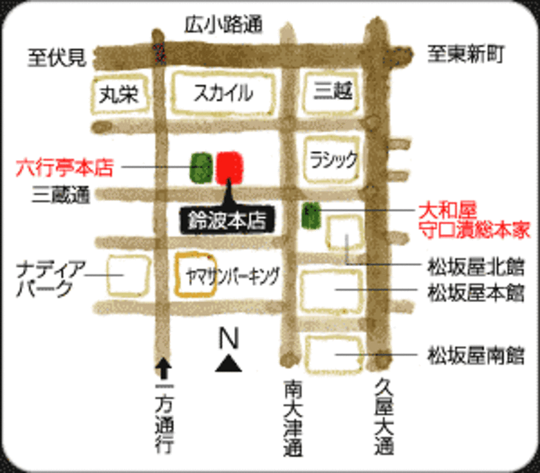 Suzunami旅游导图