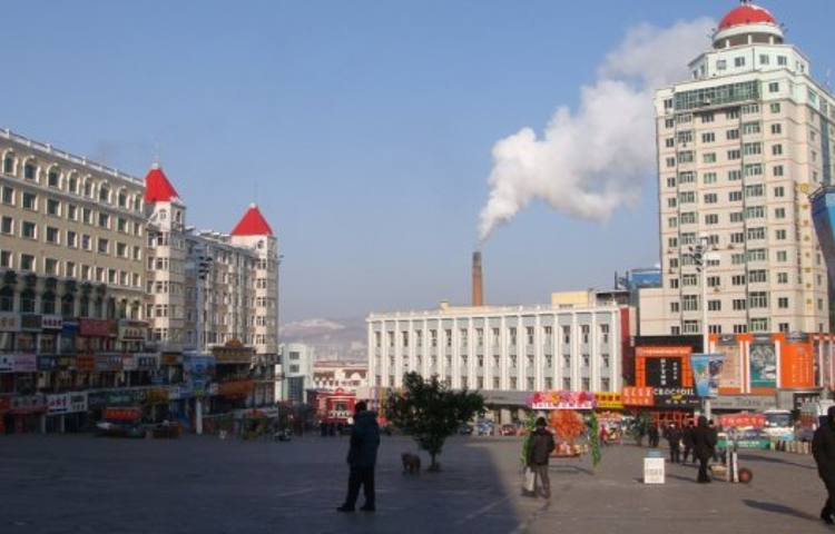 绥芬河边贸市场