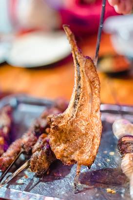 寻小欢焖烤羊肉串·鲜切涮羊肉自助·羊蝎子·手抓羊肉(九眼桥店)