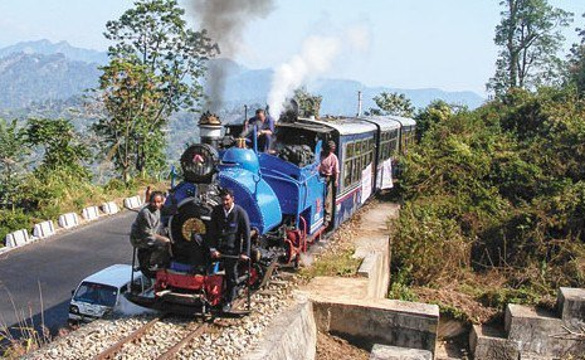 大吉岭喜马拉雅火车旅游景点图片