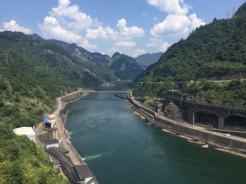 凤滩水力发电厂旅游景点图片