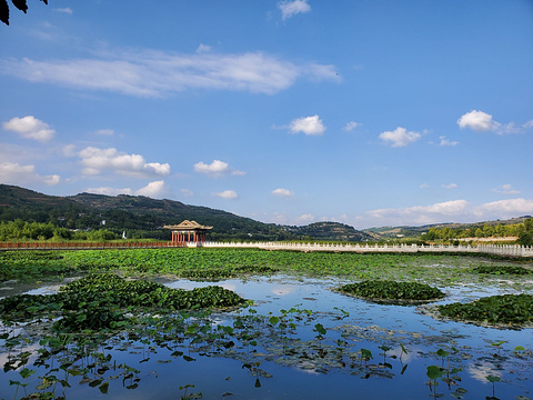 晚霞湖国家水利风景区旅游景点图片