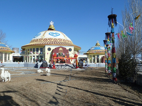 赛马场蒙古大营旅游景点图片