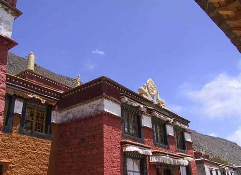 热拉雍仲林寺旅游景点图片