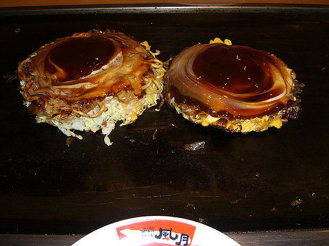 Tsuruhashi Fugetsu Kyoto Yodobashi Okonomiyaki旅游景点图片
