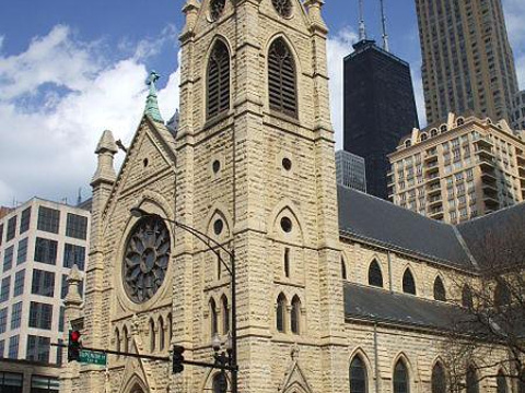 芝加哥圣名主教座堂旅游景点图片