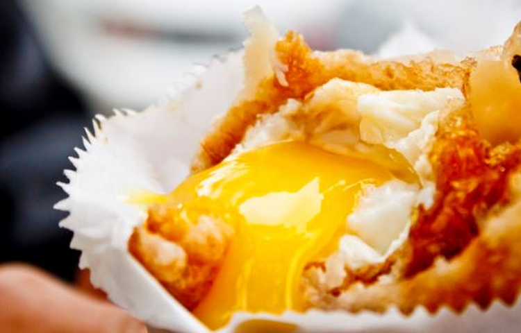 老牌炸蛋葱油饼