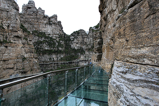 白石山玻璃栈道旅游景点图片