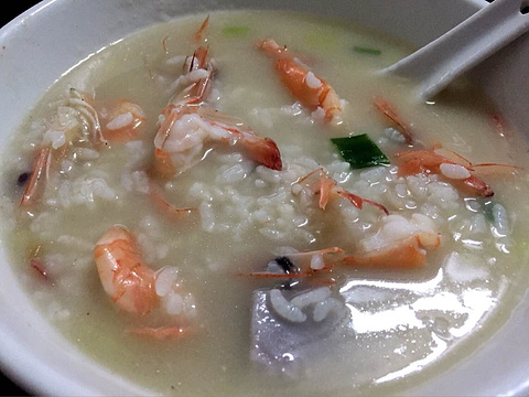 潮州文记砂锅粥大排档小龙虾的图片