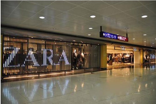 ZARA 香港机场T1店旅游景点图片
