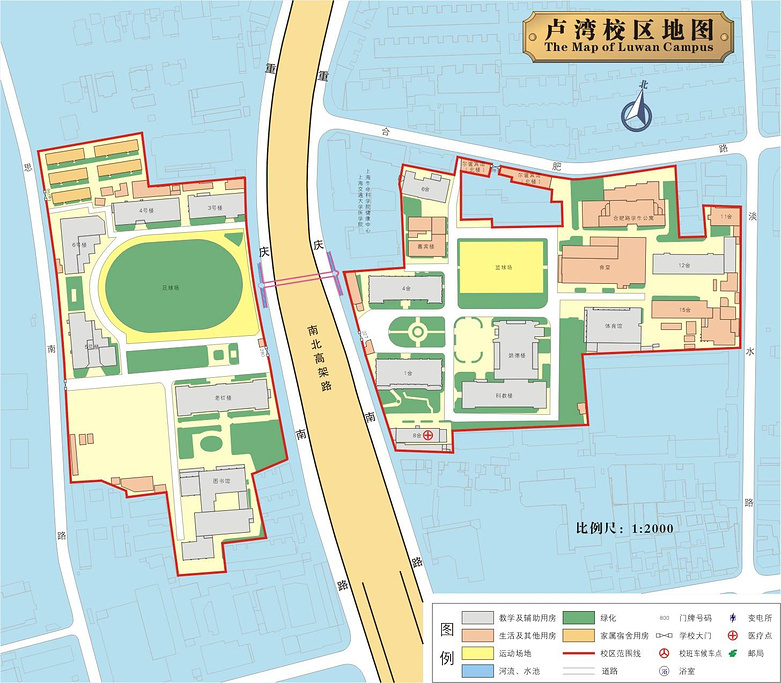 上海交通大学旅游导图