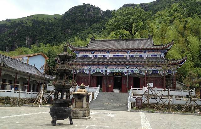 萍乡武功山景区紫极宫(中庵)