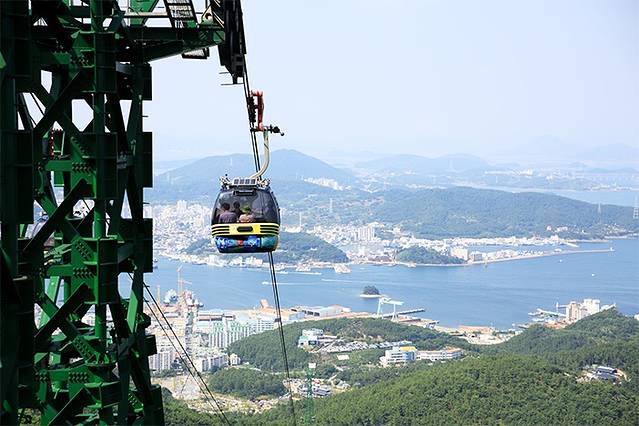 闲丽水道眺望缆车