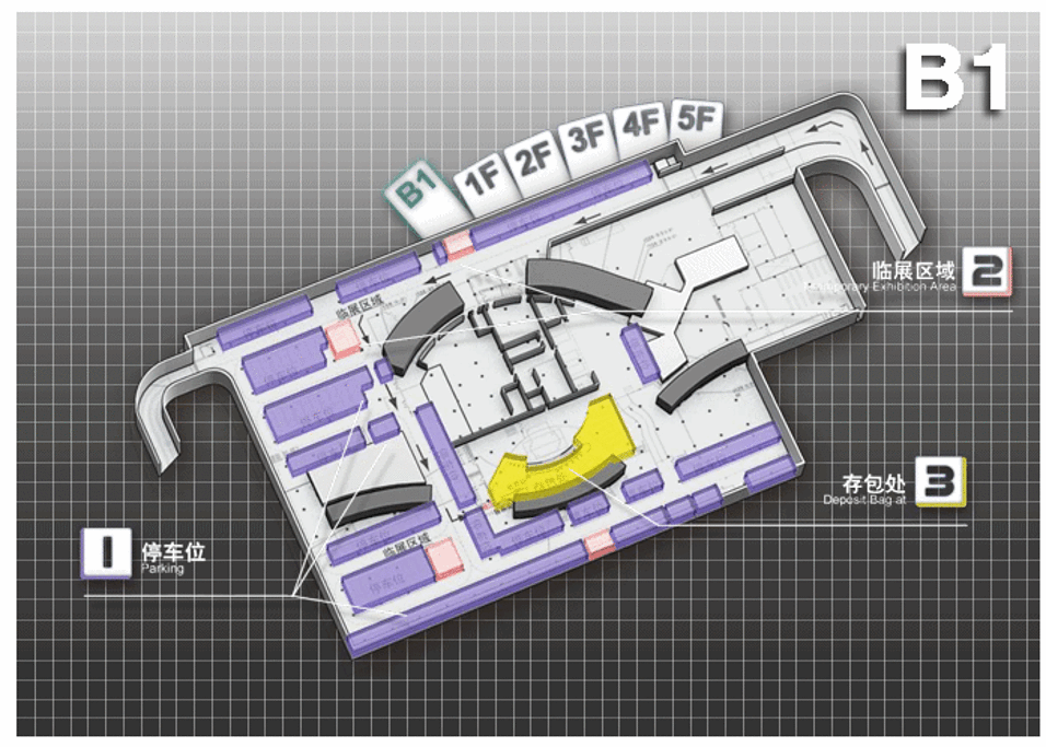 北京汽车博物馆旅游导图