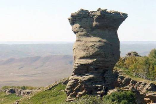 成吉思汗拴马桩