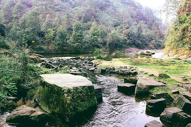 石板河景区