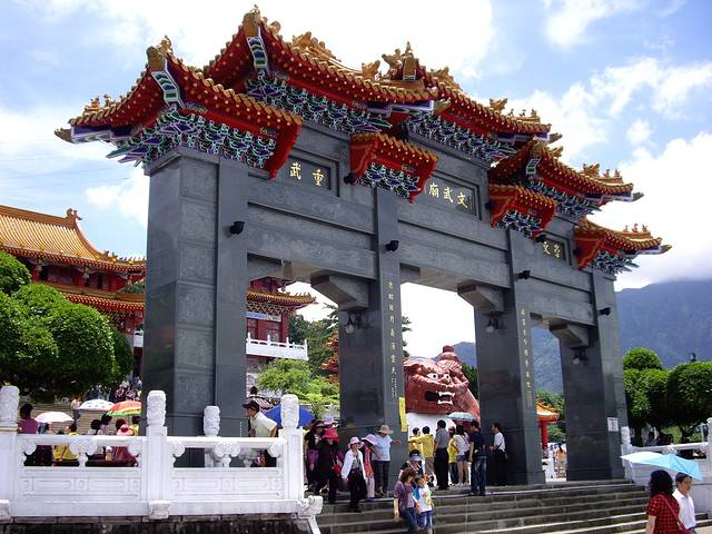 台湾 日月潭文武庙