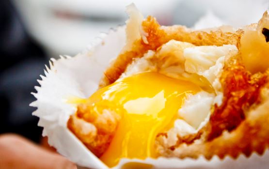 老牌炸蛋葱油饼