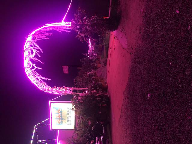 夜色风情沙滩酒吧