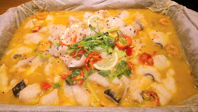 天竹渔村•纸包鱼