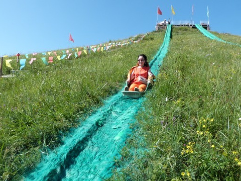 神龙潭风景区-滑草场