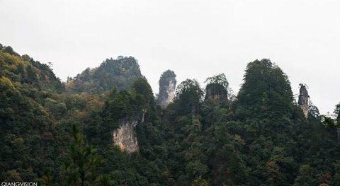 光雾山旅游景区旅游景点攻略图