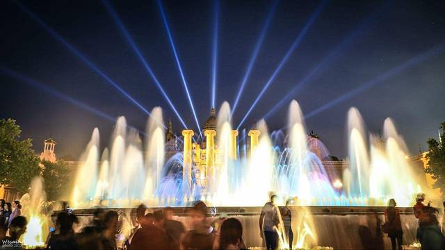 蒙特惠奇山魔幻喷泉