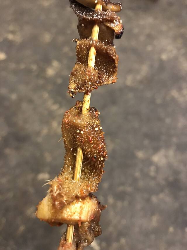 腾冲特色小牛肉串