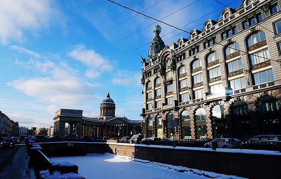 圣彼得堡图书大楼旅游景点图片