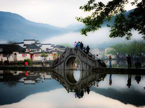宏村-画桥旅游景点图片