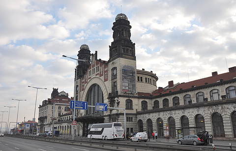 布拉格中央火车站的图片