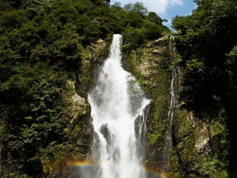 绥宁六鹅洞瀑布旅游景点图片