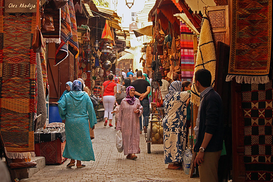 非斯的阿拉伯区旅游景点图片