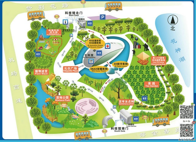 南京科技馆地图图片