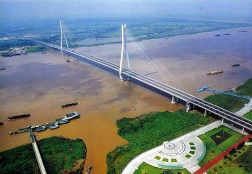 南京长江二桥旅游景点图片