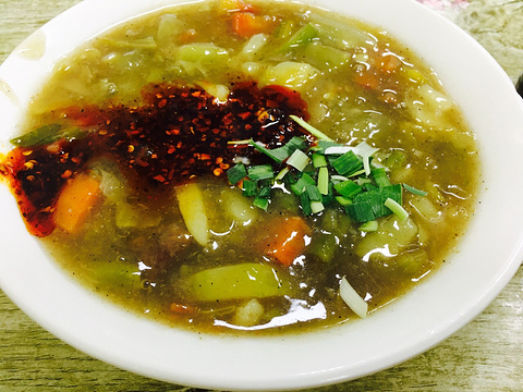 清真李唯一优质肉丸糊辣汤的图片
