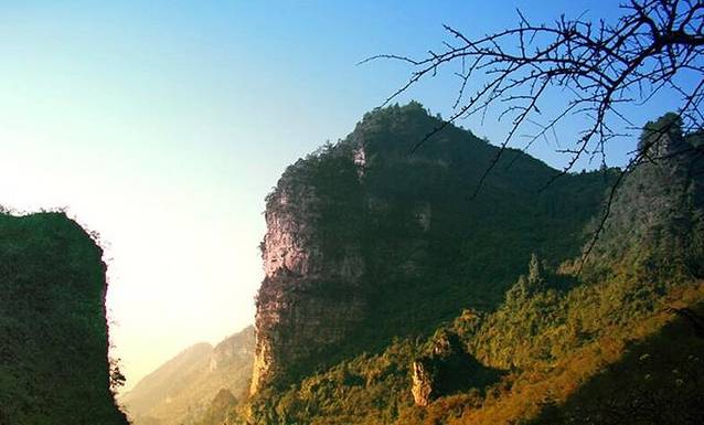 清溪峡漂流