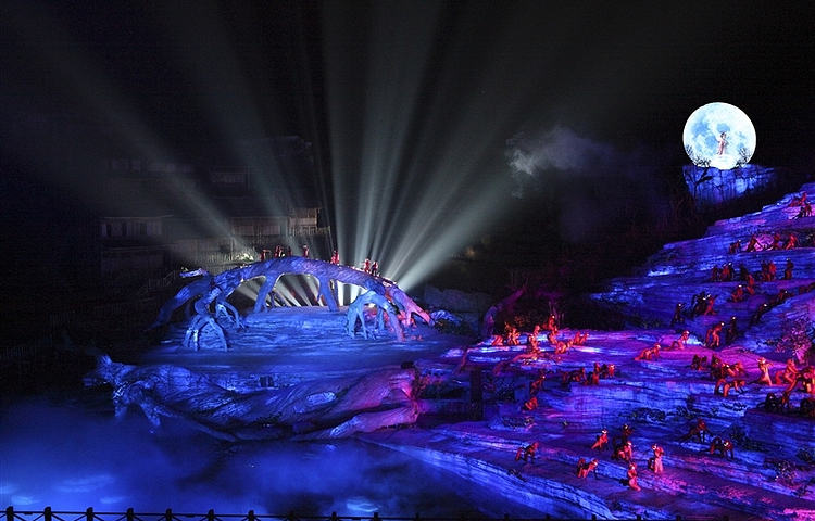 张家界《天门狐仙》实景演出