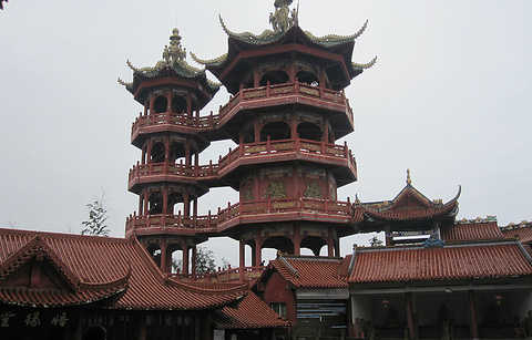 蜀南竹海-龙吟寺的图片