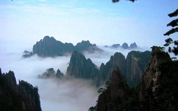 清潭峰旅游景点图片
