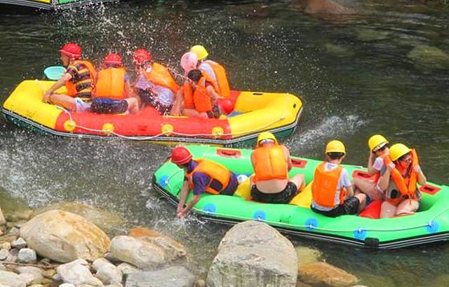 双溪大峡谷漂流