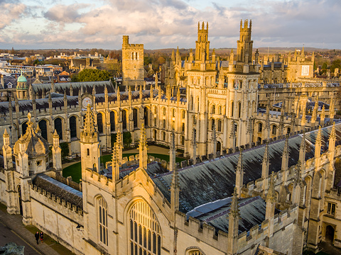 牛津大学旅游景点图片