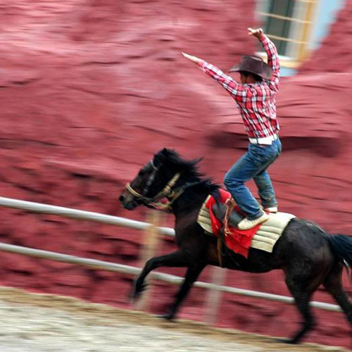 美国西部牛仔风情娱乐度假部落